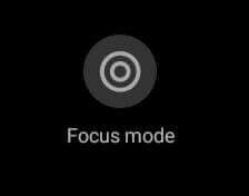 focus mode in android